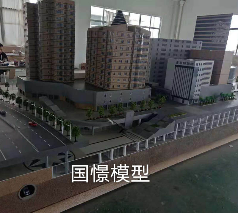 萨嘎县建筑模型