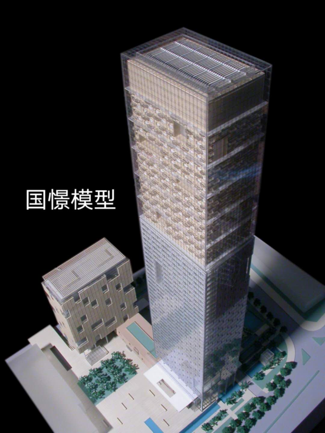 萨嘎县建筑模型